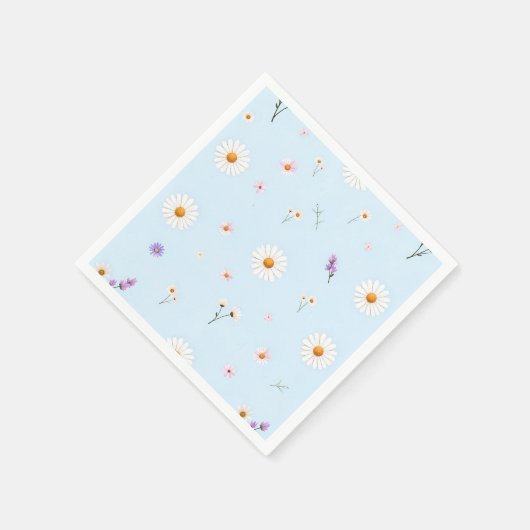 Lilac Bloomlets Serviette (Ecke)