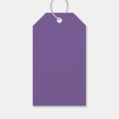 Lilac Blooms | Gastgeschenk Hochzeit-Geschenktaste Geschenkanhänger (Rückseite)