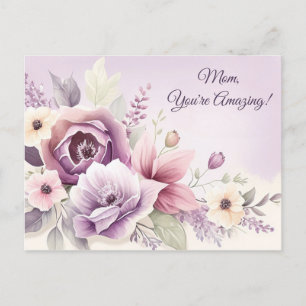 Lilac Blooms Muttertagskarte Postkarte