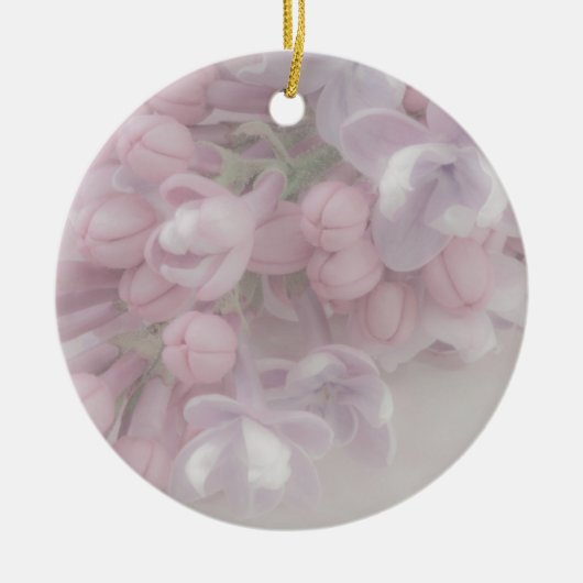 Lilac Blossom Keramik Ornament (Vorne)