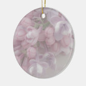 Lilac Blossom Keramik Ornament (Links)