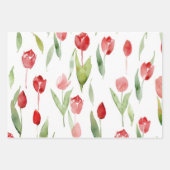 "Lilac Blossom Wrapping Paper" Geschenkpapier Set (Vorderseite 3)