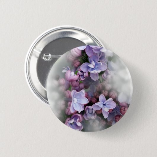 Lilac blüht button (Vorne & Hinten)