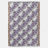 Lilac blüht decke (Vorderseite Vertikal)