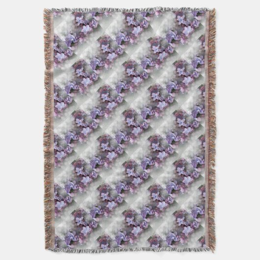 Lilac blüht decke (Vorderseite Vertikal)