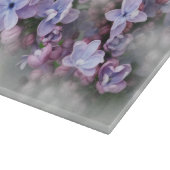 Lilac blüht schneidebrett (Ecke)