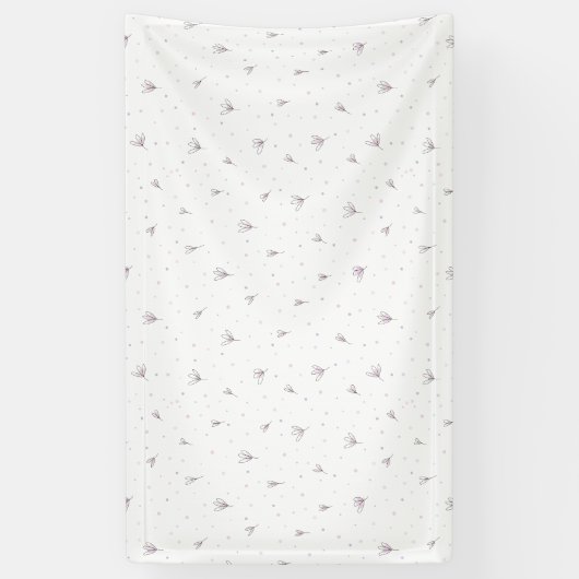 Lilac Blume Banner (Vertikal)