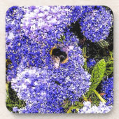 Lilac Blume Blossom Bee Untersetzer (Vorderseite)