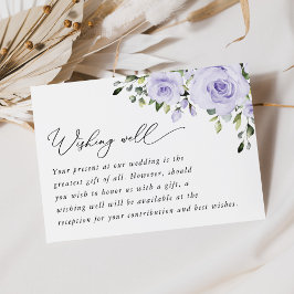 Lilac-Blume, Boho, gut wollen Begleitkarte