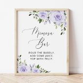 Lilac-Blume, Boho, Mimosa-Bar Poster
