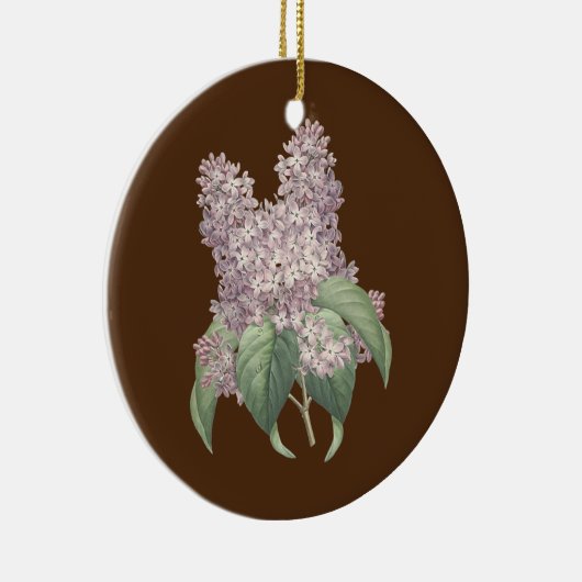 Lilac Blume Botanical Lilacs Keramik Ornament (Rechts)