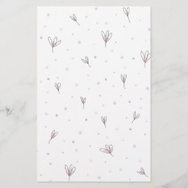 Lilac Blume Briefpapier