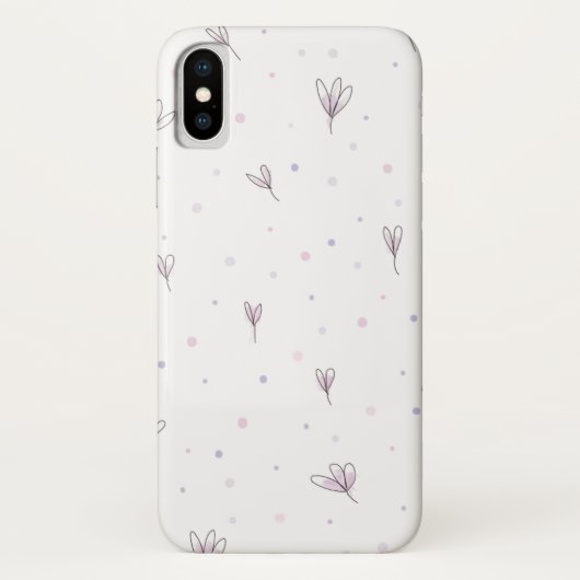 Lilac Blume Case-Mate iPhone Hülle (Rückseite)