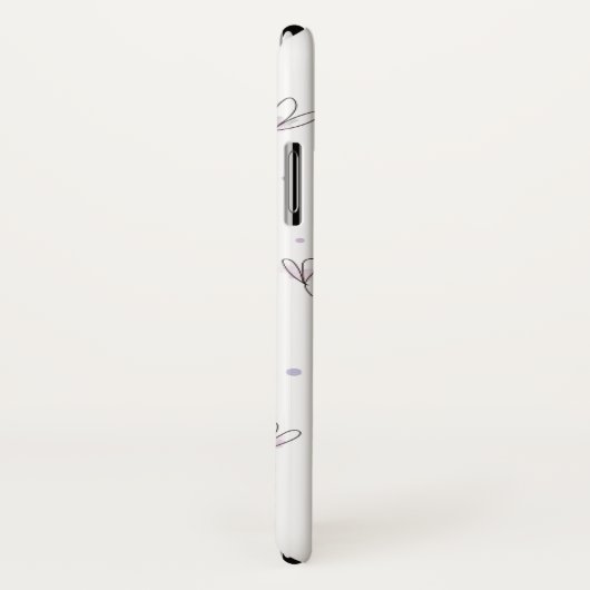 Lilac Blume Case-Mate iPhone Hülle (Hinten/Rechts)