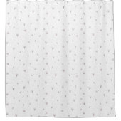 Lilac Blume Duschvorhang (Vorderseite)