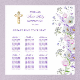 Lilac Blume Erste Communityplakette Poster