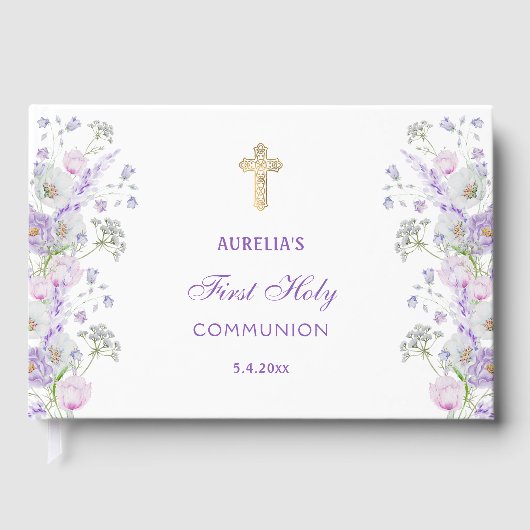 Lilac Blume Erstes Gästebuch