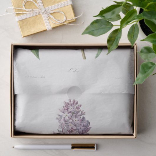 Lilac Blume Floral Blume Decoupage Seidenpapier (Geschenk)