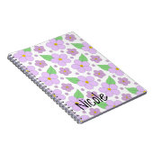Lilac Blume Foto Notebook Notizblock (Rechte Seite)