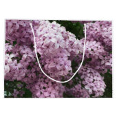 Lilac Blume Geschenktasche Große Geschenktüte (Rückseite)