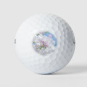 Lilac Blume Golfball (Vorderseite)