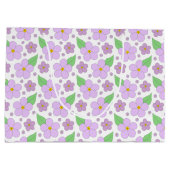 Lilac Blume Große Geschenktasche Geschenktüte (Rückseite)