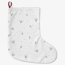 Lilac Blume Großer Weihnachtsstrumpf