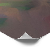 Lilac-Blume in Vase Poster (Ecke)