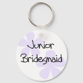 Lilac Blume Jr. Bridesmaid Schlüsselanhänger (Vorderseite)