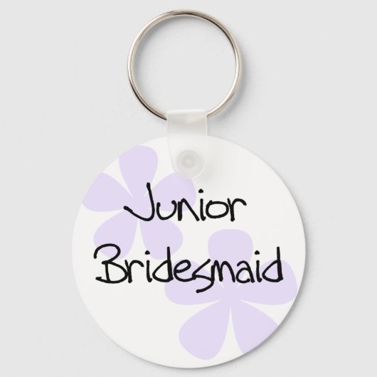 Lilac Blume Jr. Bridesmaid Schlüsselanhänger (Vorderseite)