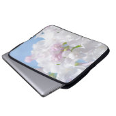 Lilac Blume Laptopschutzhülle (Vorne Knopf)