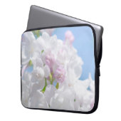 Lilac Blume Laptopschutzhülle (Vorderseite Links)