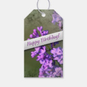 Lilac Blume Lovely Geschenkanhänger (Vorderseite)