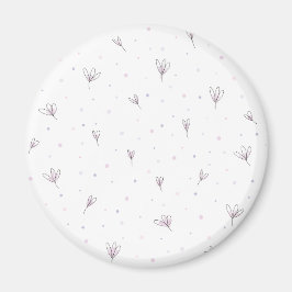 Lilac Blume Magnet