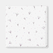 Lilac Blume Magnet (Vorne)