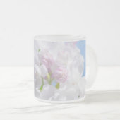 Lilac Blume Mattglastasse (VorderseiteRechts)