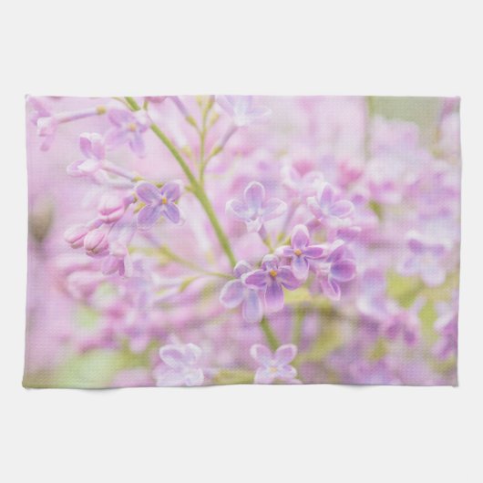 Lilac Blume Mist Handtuch (Horizontal)