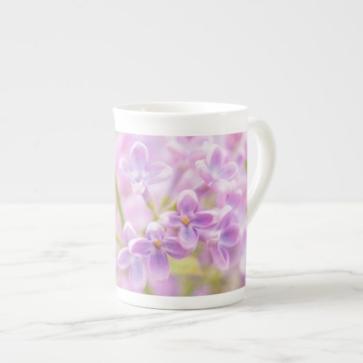 Lilac Blume Mist Porzellantasse (Vorderseite Rechts)