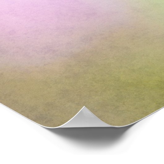 Lilac Blume Mist Poster (Ecke)