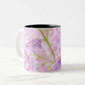Lilac Blume Mist Zweifarbige Tasse (Vorderseite Links)