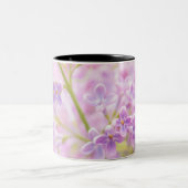 Lilac Blume Mist Zweifarbige Tasse (Mittel)