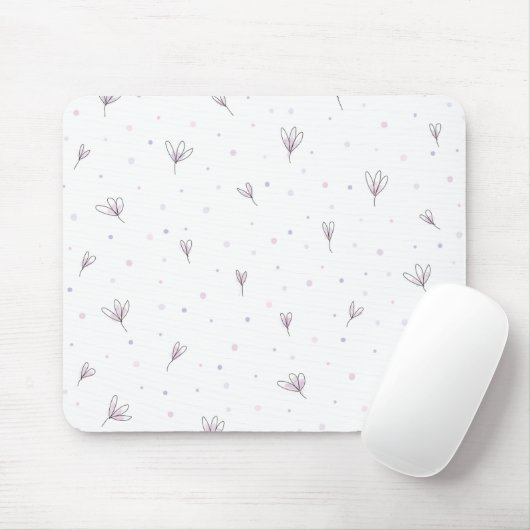 Lilac Blume Mousepad (Mit Mouse)