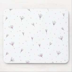 Lilac Blume Mousepad