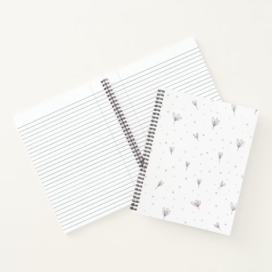 Lilac Blume Notizblock (Innenseite)