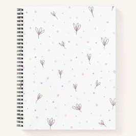 Lilac Blume Notizblock
