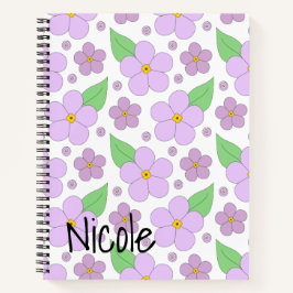 Lilac-Blume Notizblock