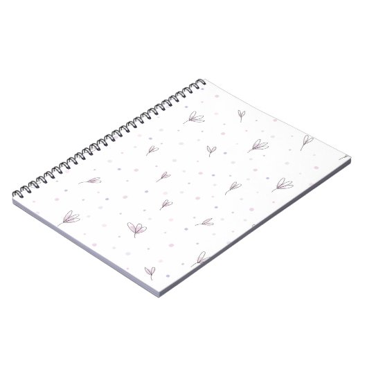 Lilac Blume Notizblock (Linke Seite)