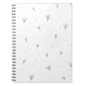 Lilac Blume Notizblock (Vorderseite)