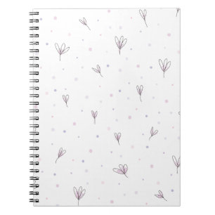 Lilac Blume Notizblock
