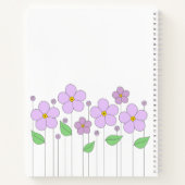 Lilac-Blume Notizblock (Rückseite)